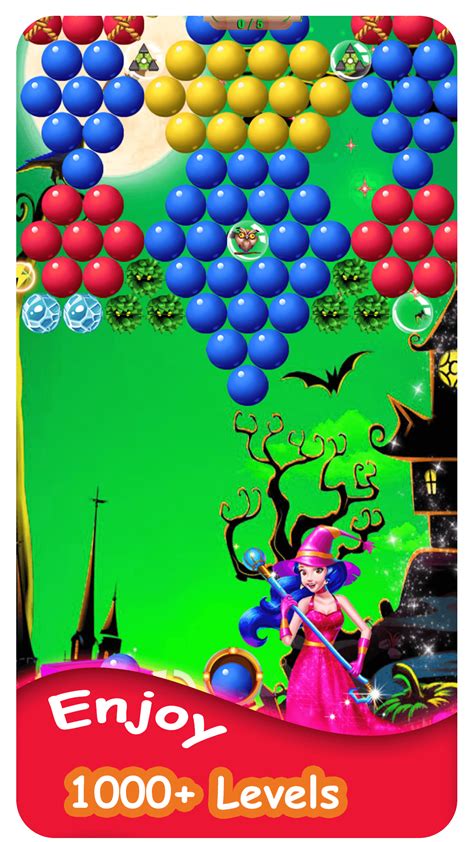 Immerse Yourself in a World of Bubble Magic with Bubble Shooter Witch